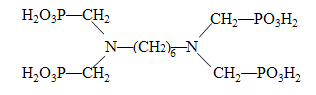 Гексаметилендиаминтетра (метиленфосфоновая кислота)